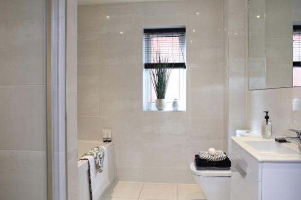 Master bathroom