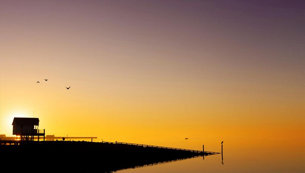 Boat House Sunset