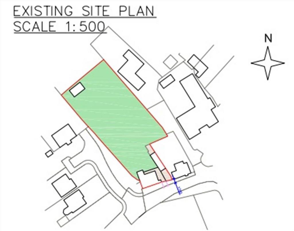 Existing site plan