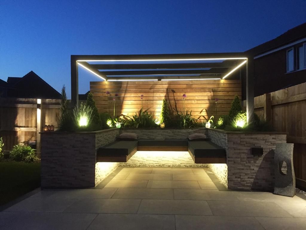 Garden Night time