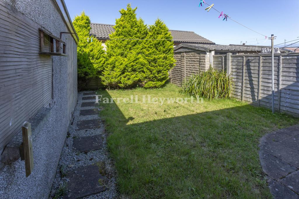 Rear garden