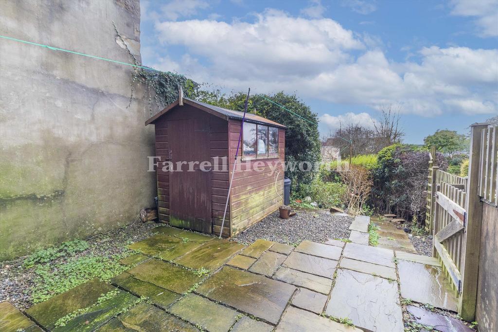 Rear patio