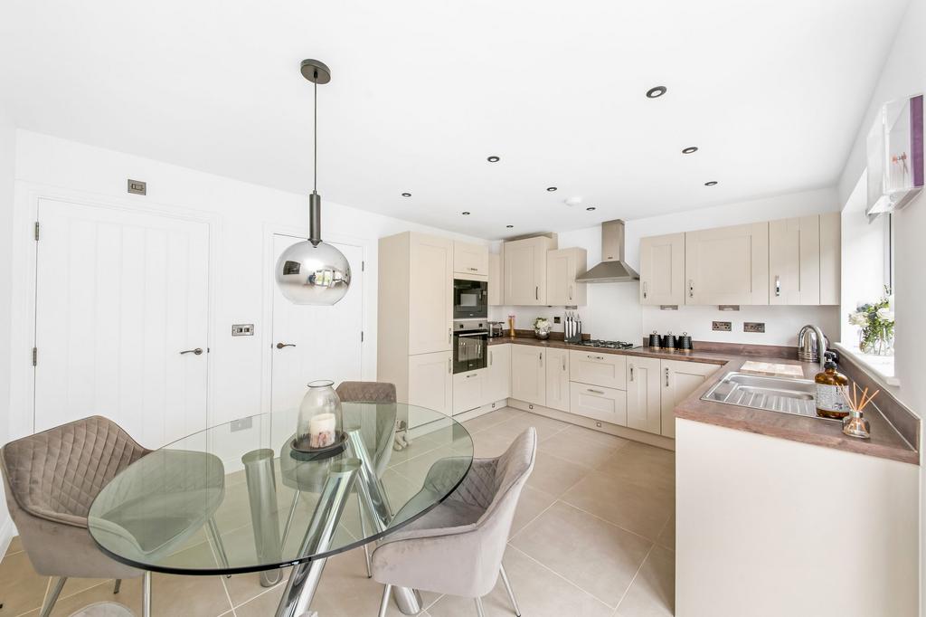 Open plan dining kitchen