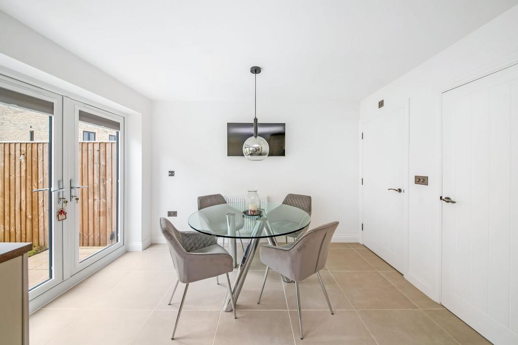Open plan dining kitchen