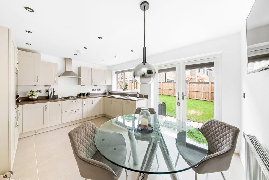Open plan dining kitchen