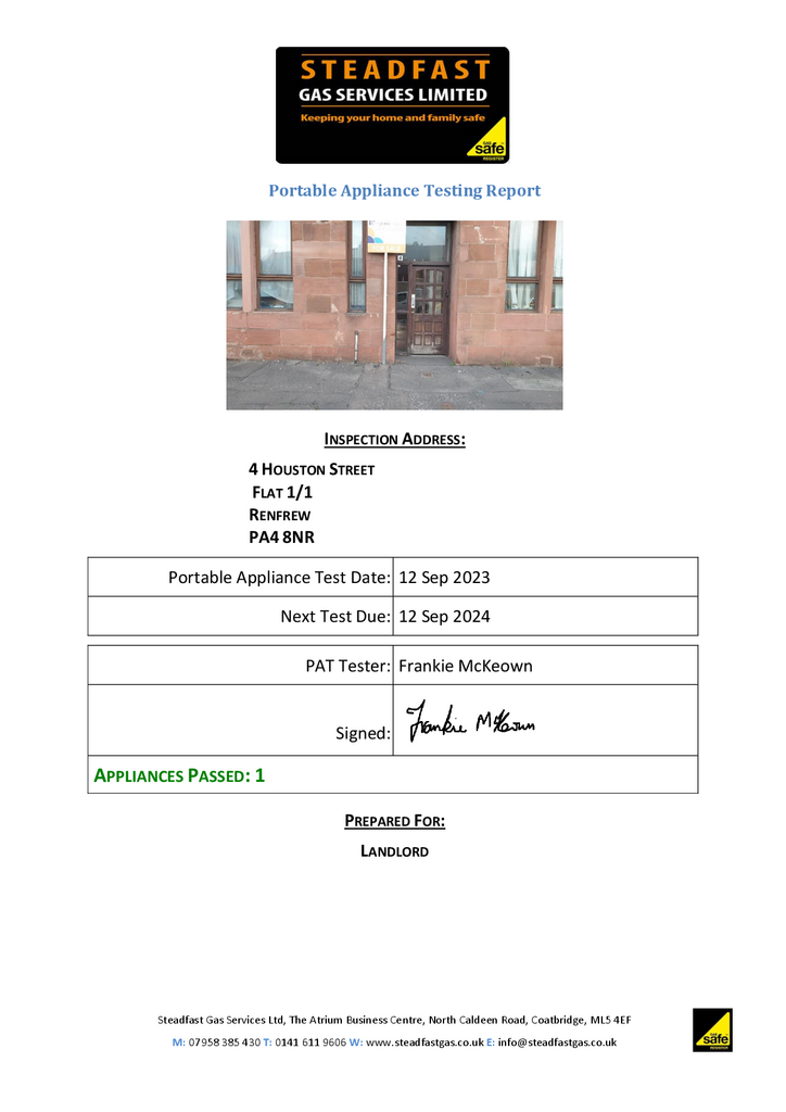 EPC Certificate