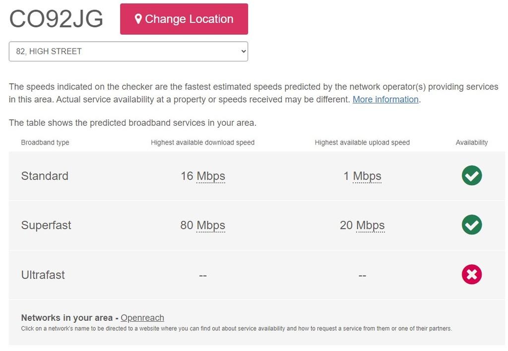 Broadband Ofcom