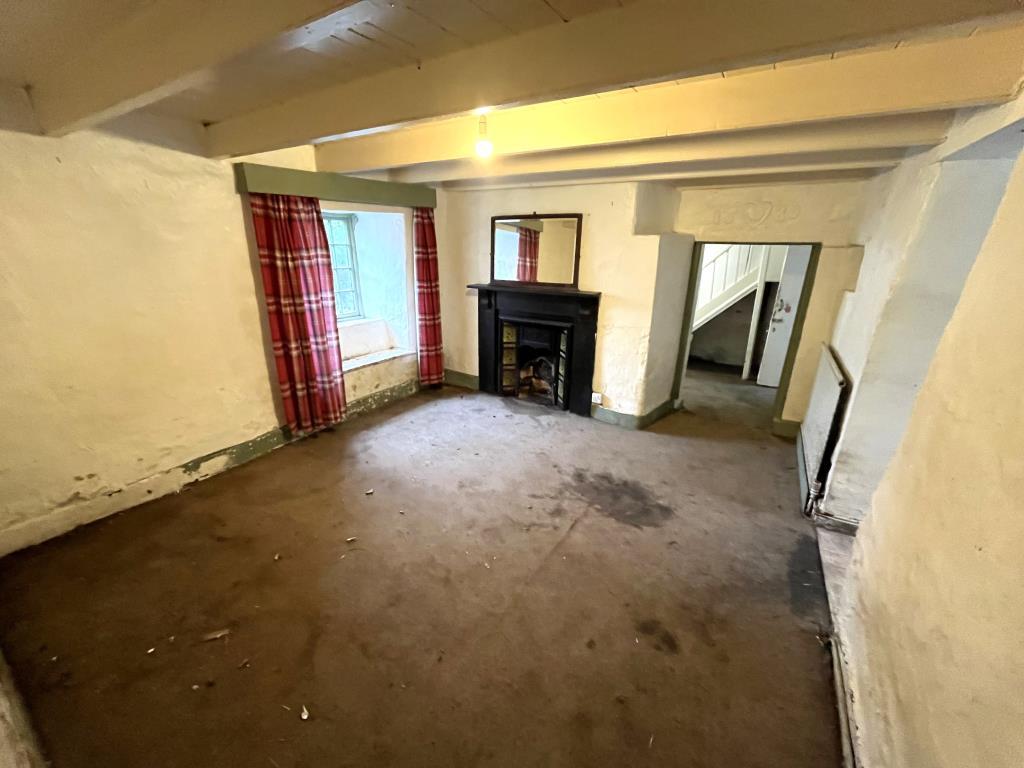 Dining Room with fireplace