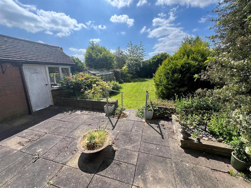 Rear garden