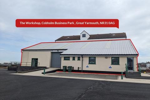 Industrial unit to rent, The Workshop, Cobholm Business Park , Crittens Road, Great Yarmouth, Norfolk, NR31 0AG
