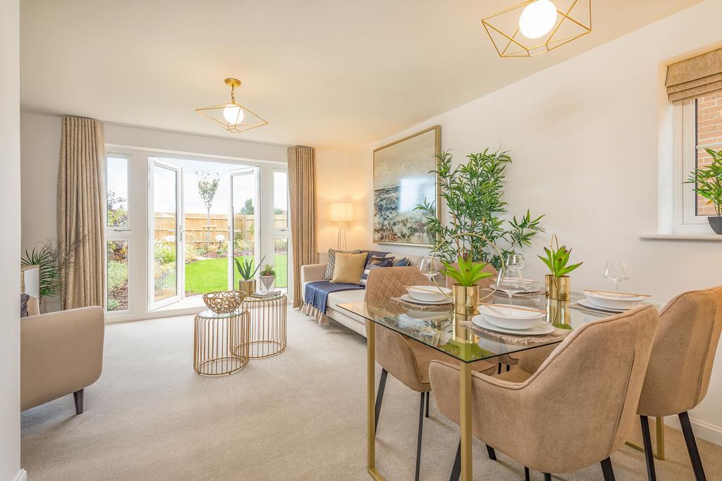 Living and dining room