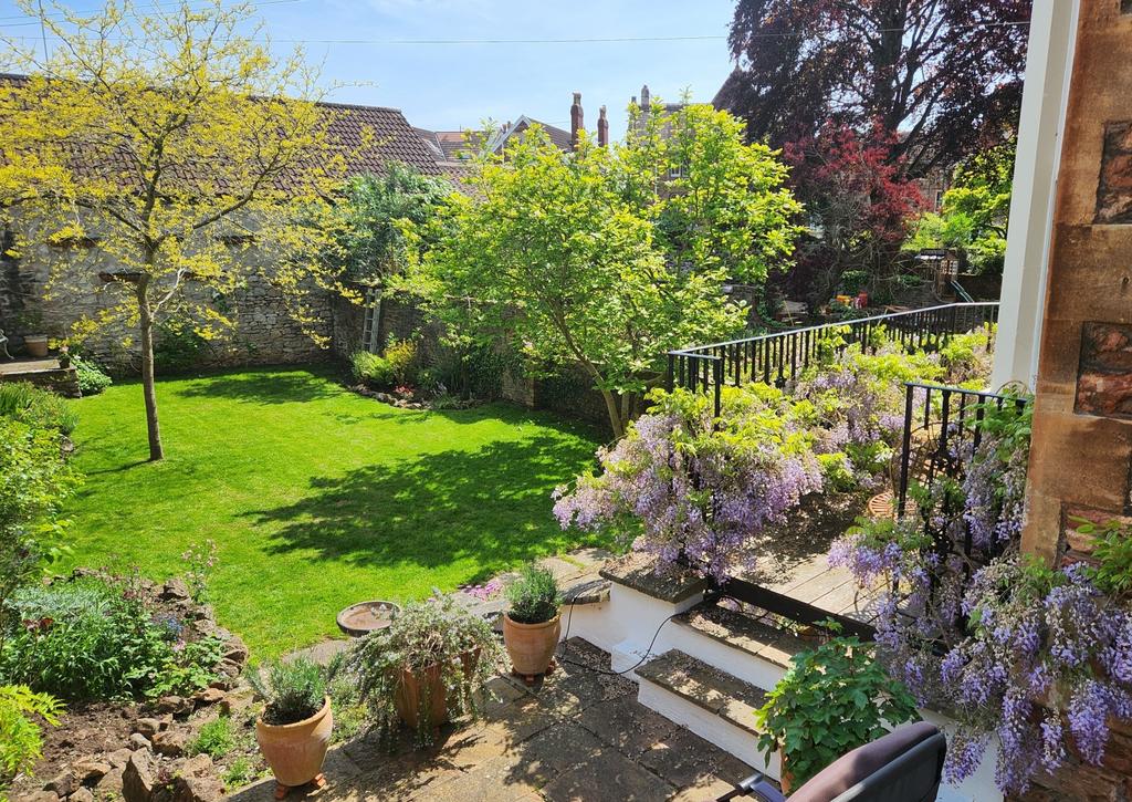 South facing garden