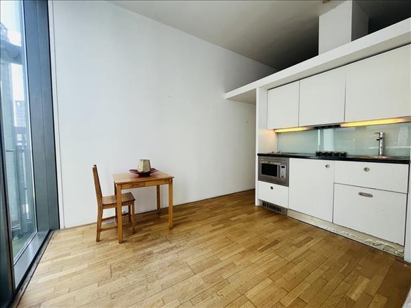 Spacious, furnished studio apartment in the award