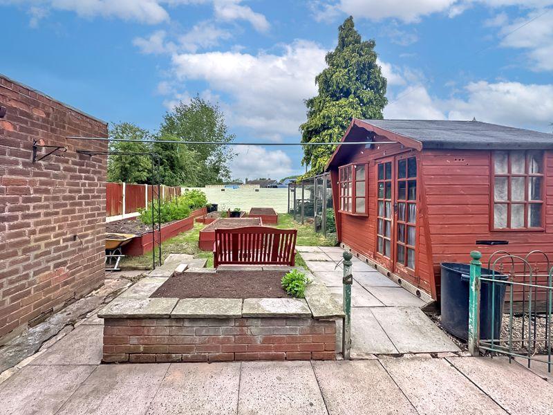 Rear garden