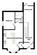 Apartment 1, The Elms - Floorplan