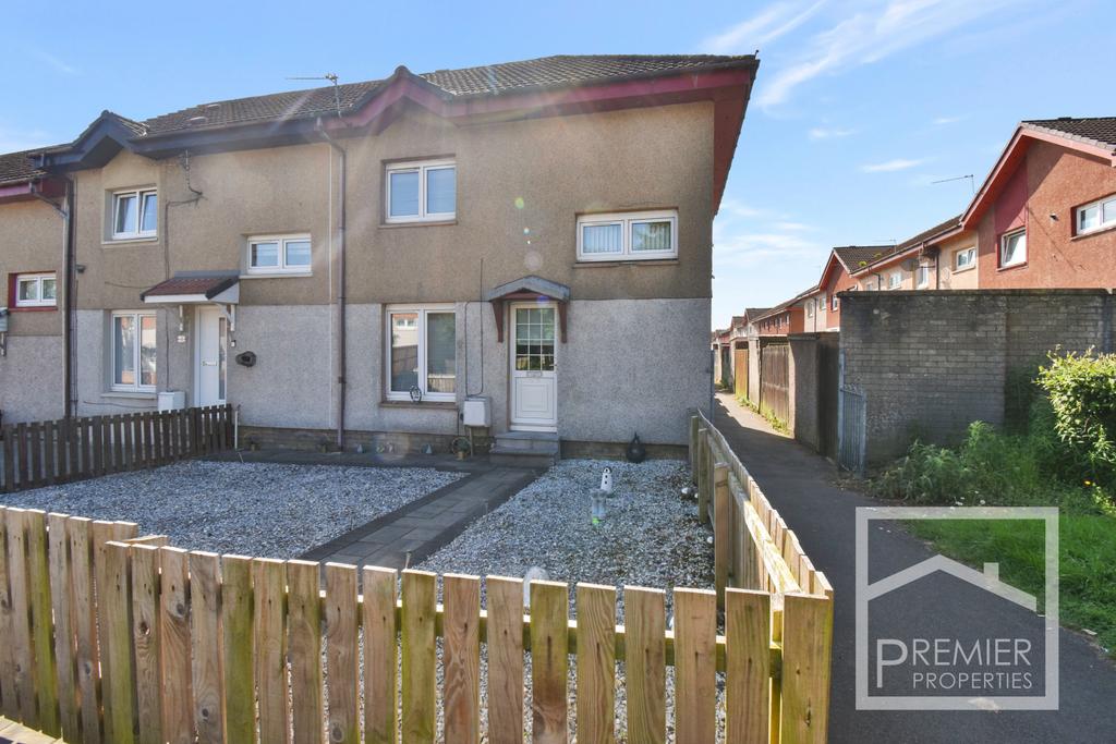 Sapphire Road, Bellshill 2 bed end of terrace house for sale £99,950
