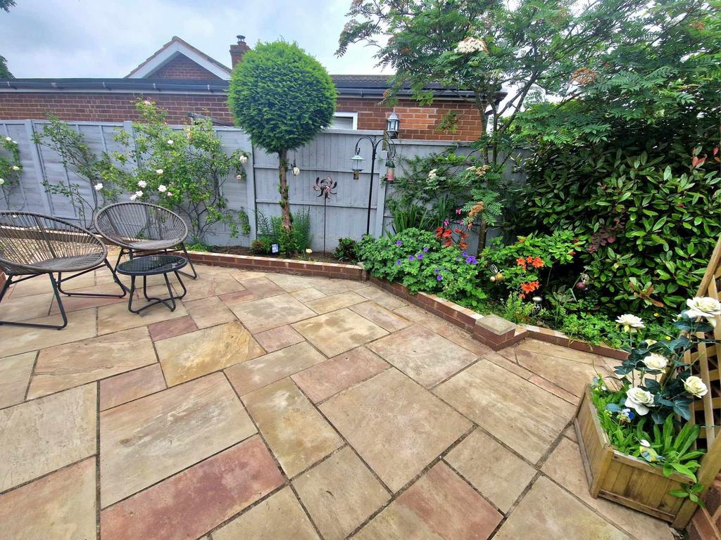 Rear garden