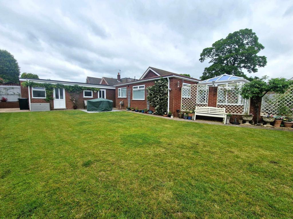 Rear garden
