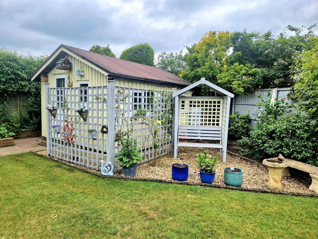 Rear garden