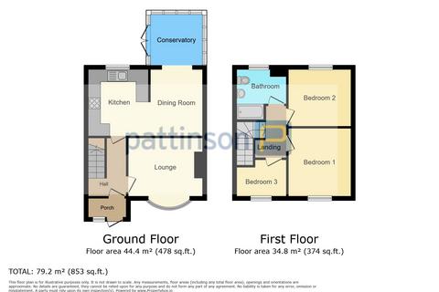3 bedroom terraced house for sale, Basingstoke Road, Peterlee, Durham, SR8 2AW