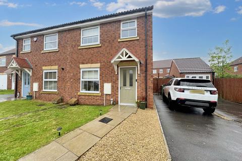 3 bedroom semi-detached house for sale, Linnet Way, Easington Lane, Houghton Le Spring, Tyne and Wear, DH5 0GQ