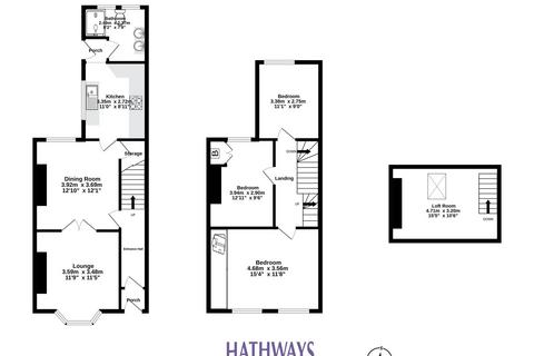 3 bedroom terraced house for sale, Brooklands Terrace, Pontnewydd, NP44