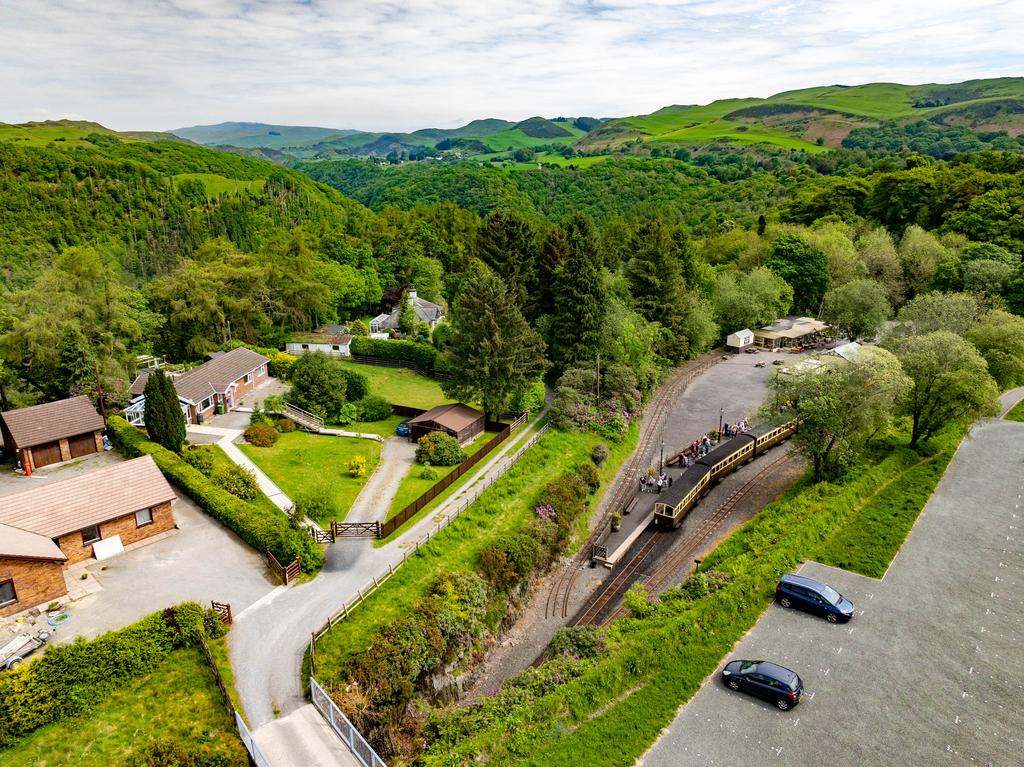 Views over rheidol valley