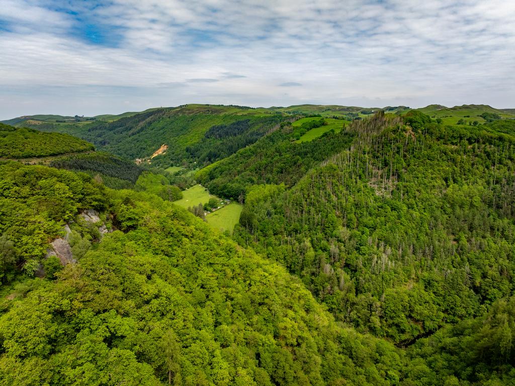 Views over rheidol valley (second image)