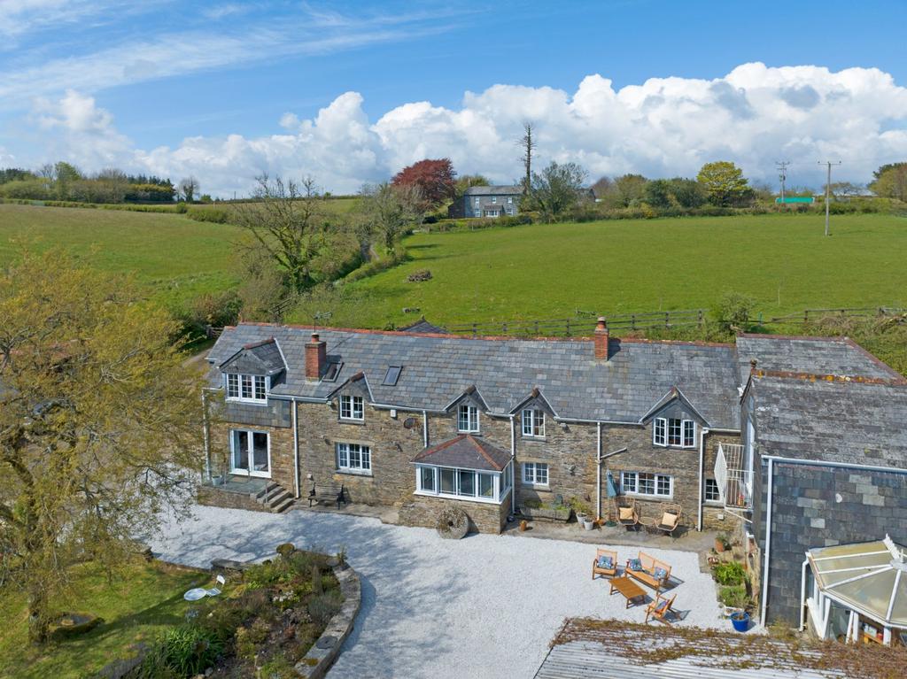 East Taphouse, Liskeard, Cornwall, PL14 4 bed detached house for sale