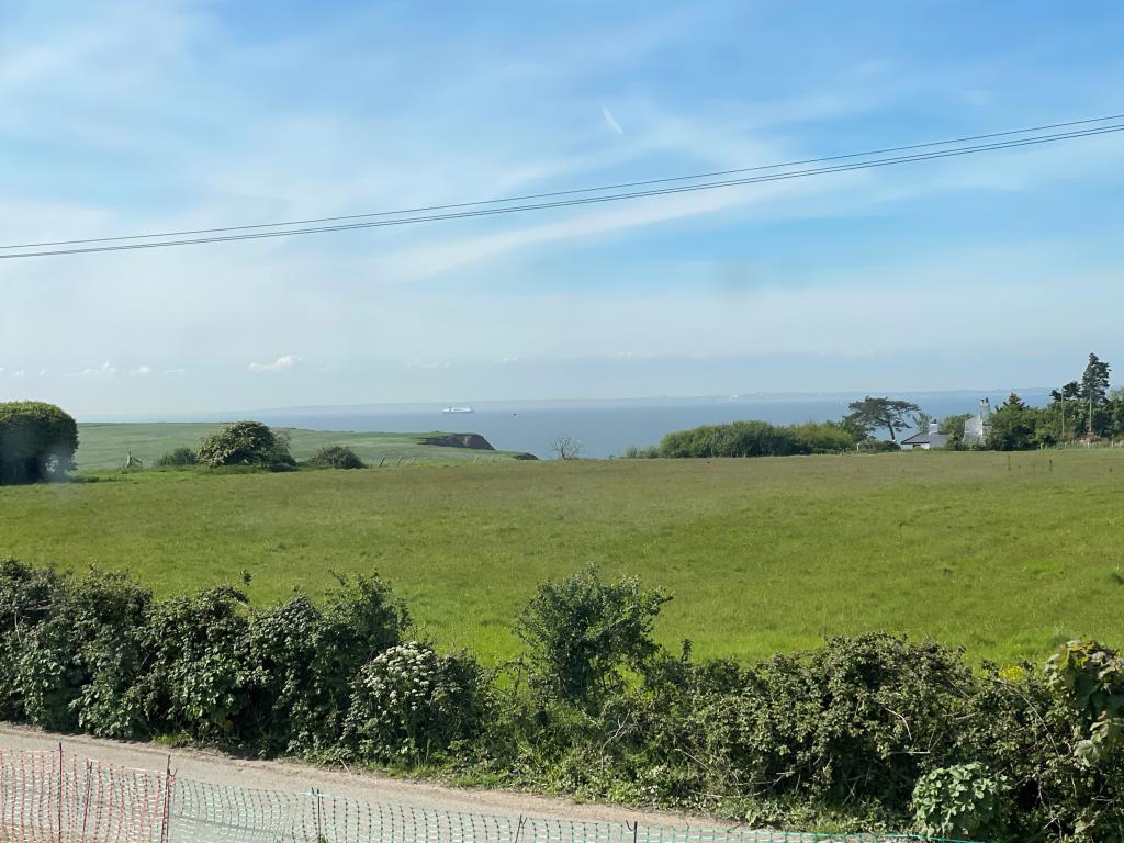 Sea view from first floor