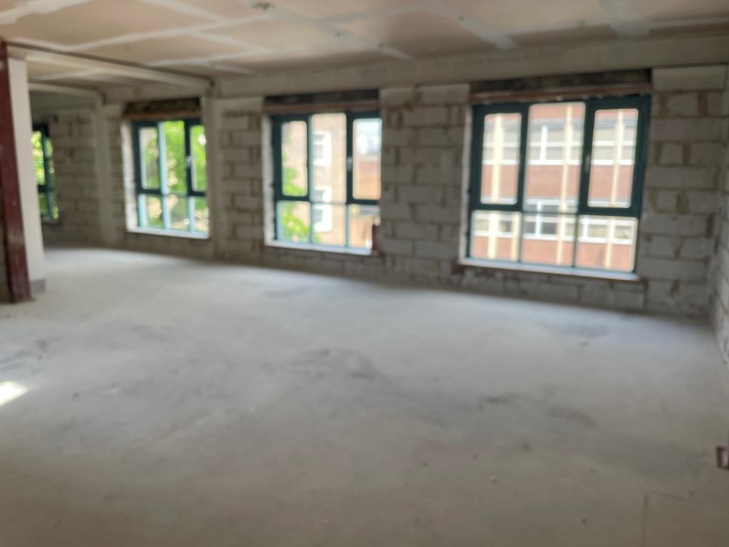 Open plan first floor area for conversion