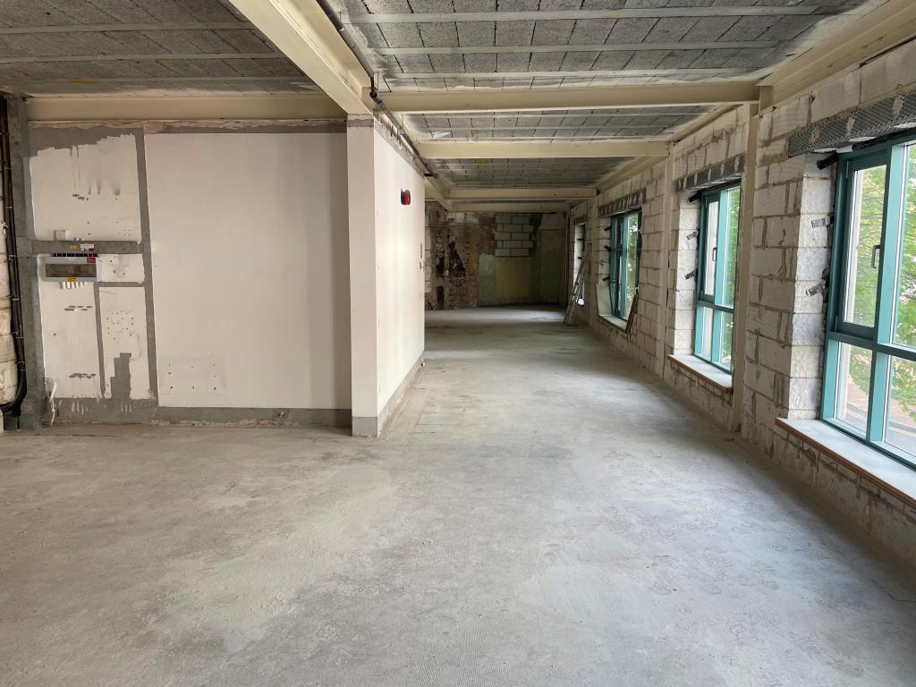 Open plan area showing whole of second floor