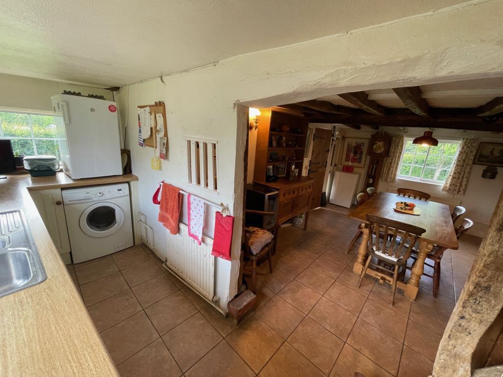 Kitchen area and Dining room
