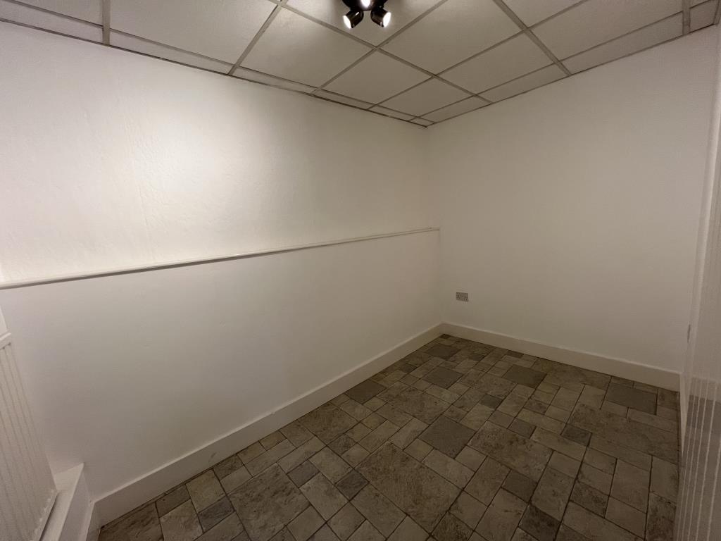 General view of the store room at back of retail a