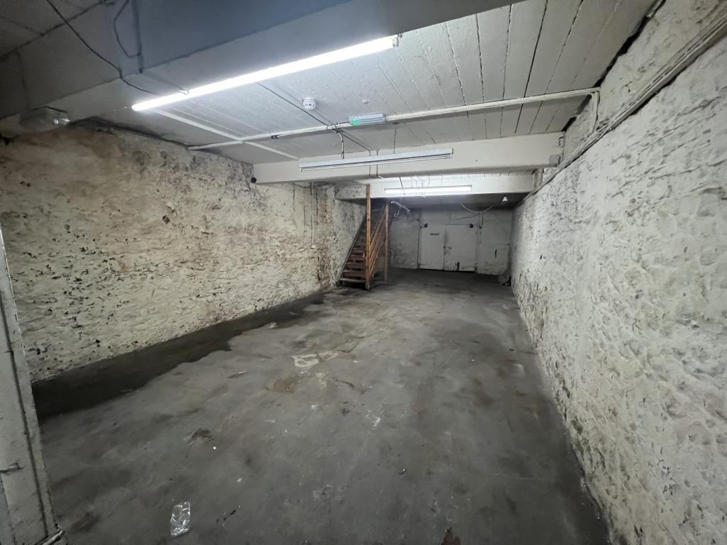General view of the rear store, behind garage