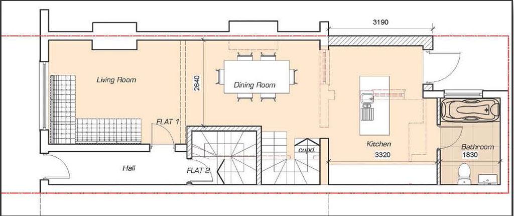 Ground Floor Proposed Floor Plan