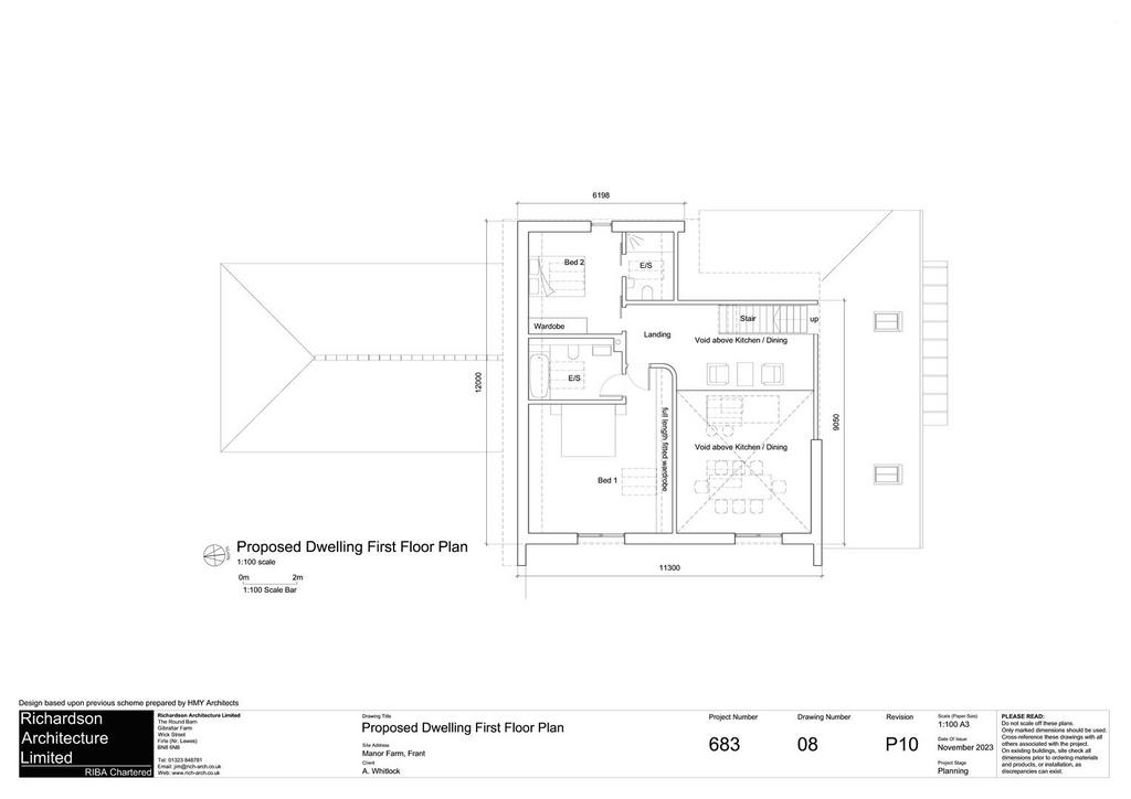 WD 2023 1328 F Floor Layout 683 08 P10 Proposed Fi