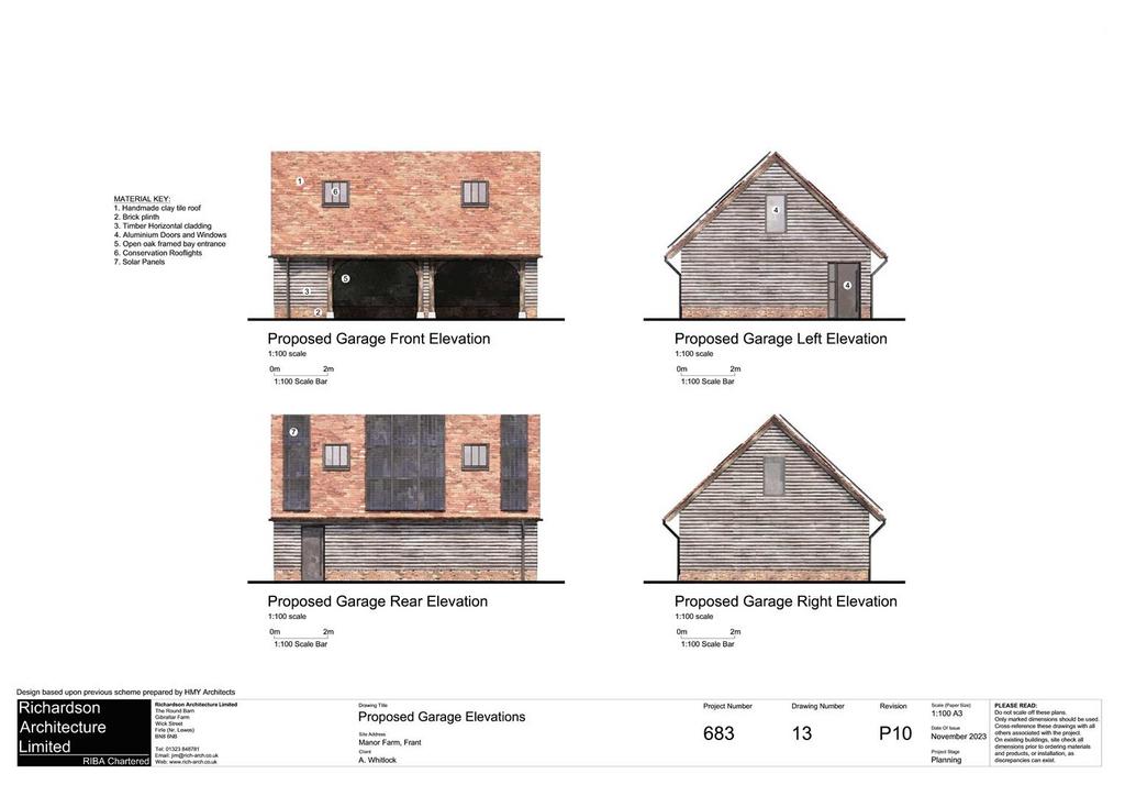 WD 2023 1328 F Floor Layout 683 13 P10 Proposed Ga