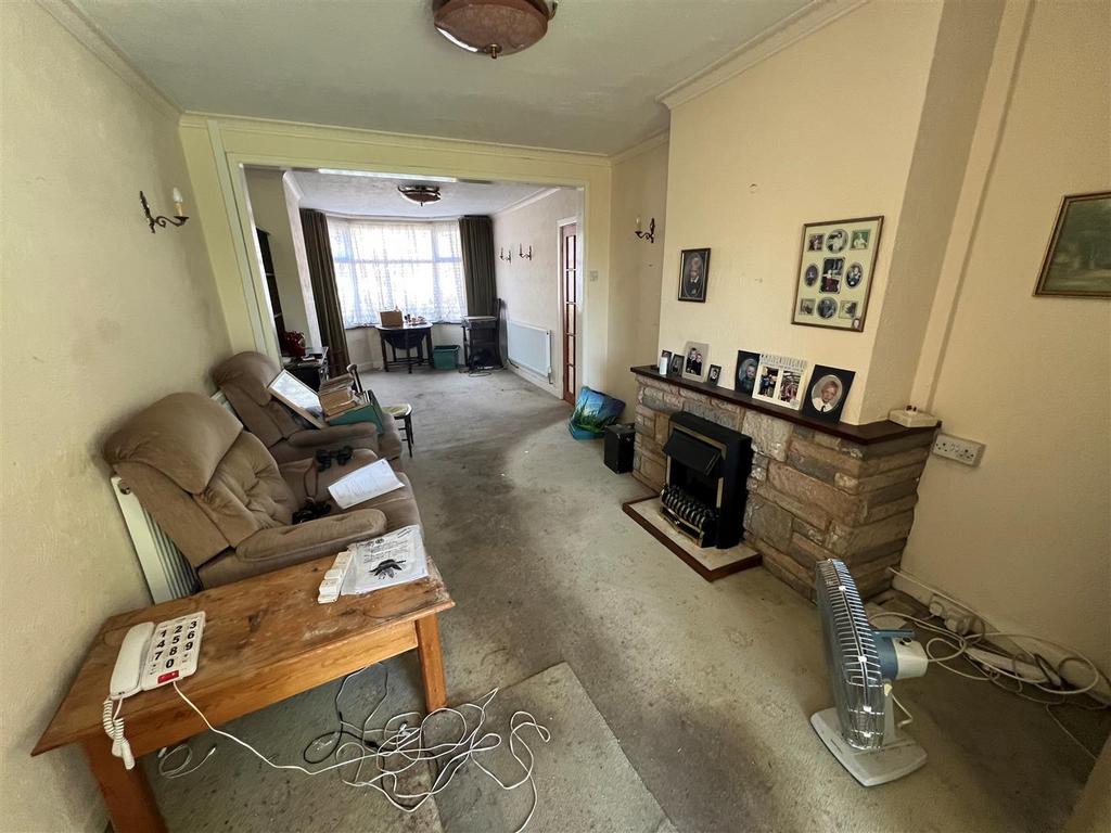 Through lounge dining room