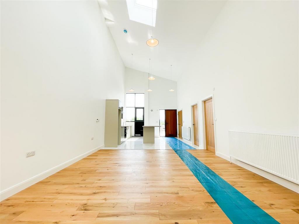 Open plan living space