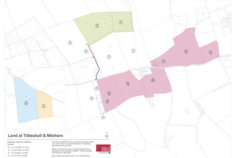 Land for sale, Tittleshall, Nr Fakenham, Norfolk