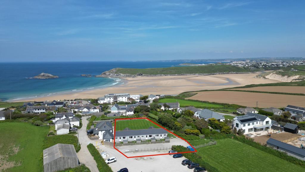 West Pentire, Crantock 8 bed property with land for sale £1,000,000