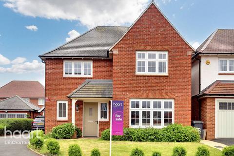 4 bedroom detached house for sale, Borrowby Close, Leicester