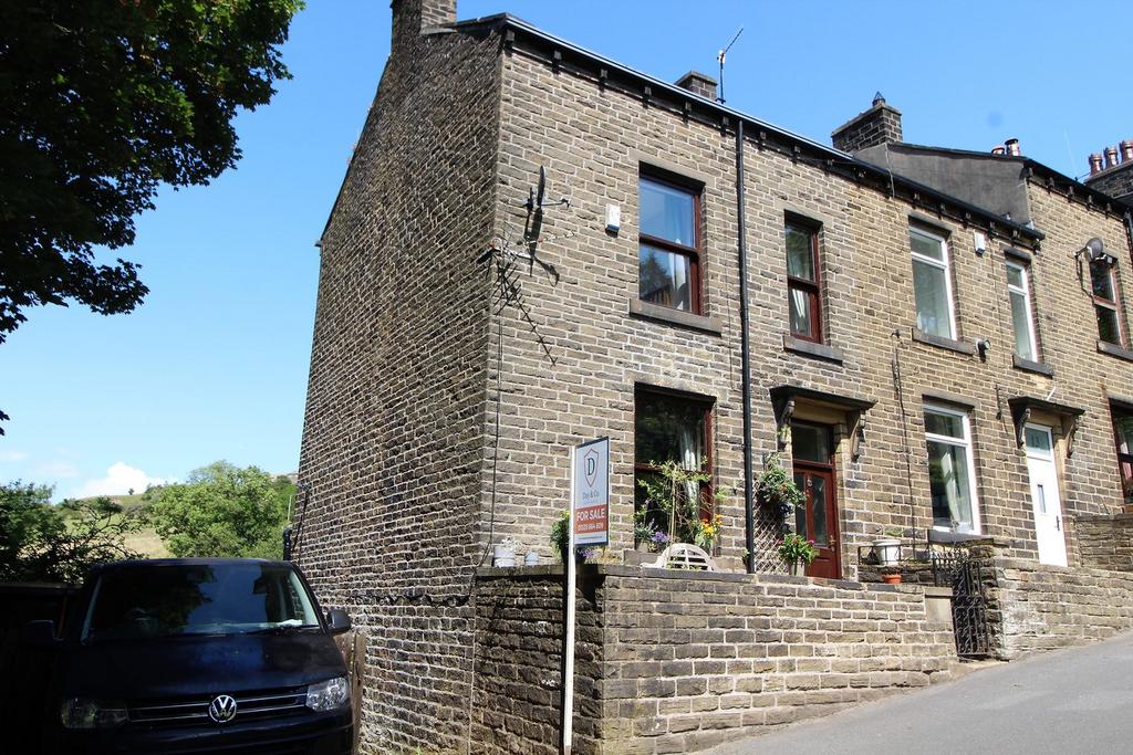 Denholme Road, Oxenhope, Keighley, BD22 3 bed end of terrace house for