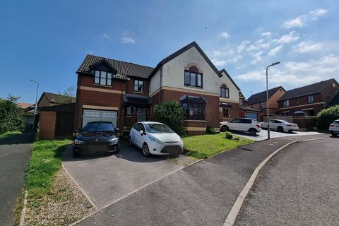 4 bedroom detached house for sale, Hollyhock Drive, Brackla, Bridgend County. CF31 2NS