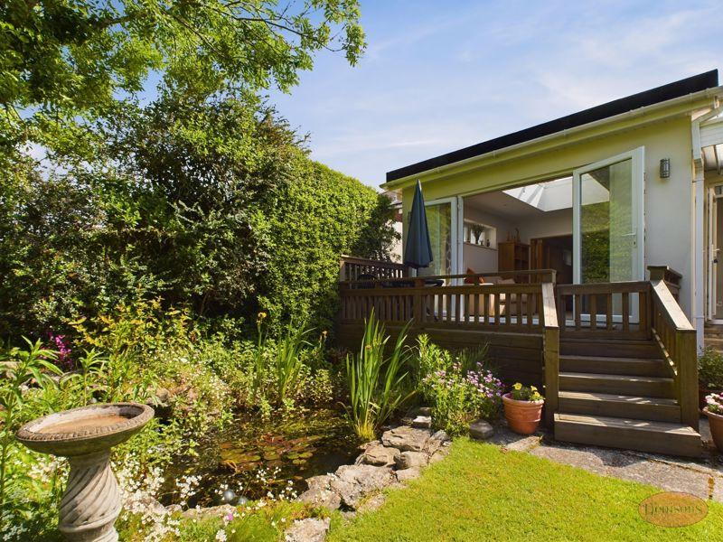 Pond and Decking