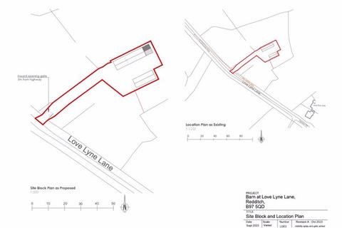 3 bedroom barn conversion for sale, Love Lyne Lane, Hunt End, Redditch