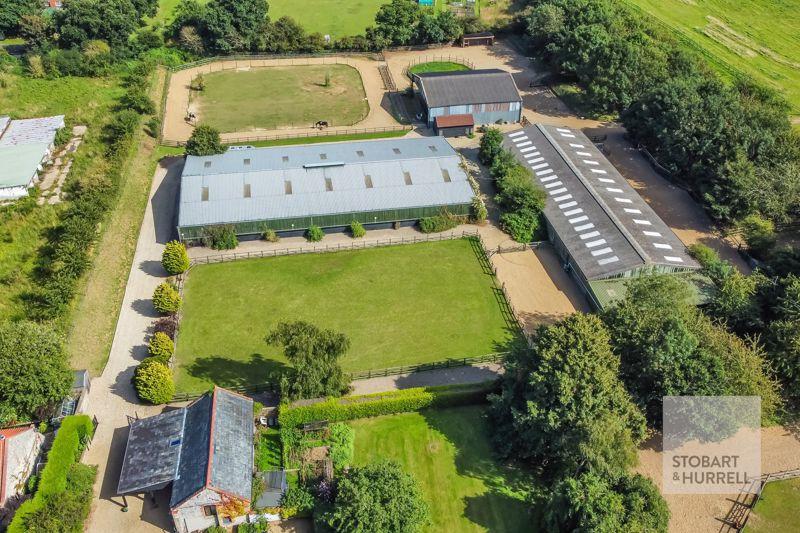 Barn &amp; Block Aerial
