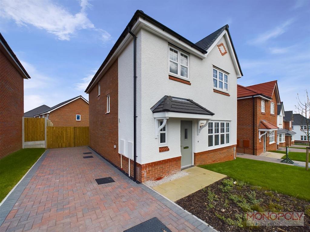 Llys Y Coed, Rhosrobin, Wrexham 4 bed detached house for sale £329,995