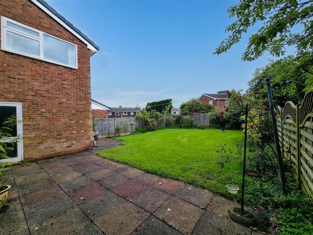 Rear garden